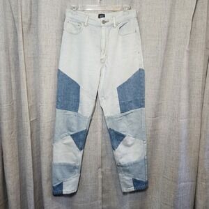 BDG Urban Outfitters Mom High-Rise Jeans Women's 28‎ Denim Patchwork Skinny Y2K